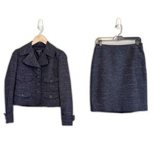 Nine West Blazer and Skirt Two Piece Suit 4P 4 Petite